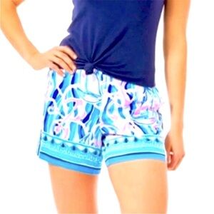 NWT Lilly Pulitzer Neilah Shorts in Reel Nautical